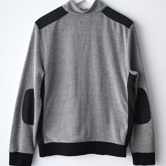 KENNETH COLE Reaction Men's Gray/Black Sweater Jacket - Size L - Picture 5 of 7